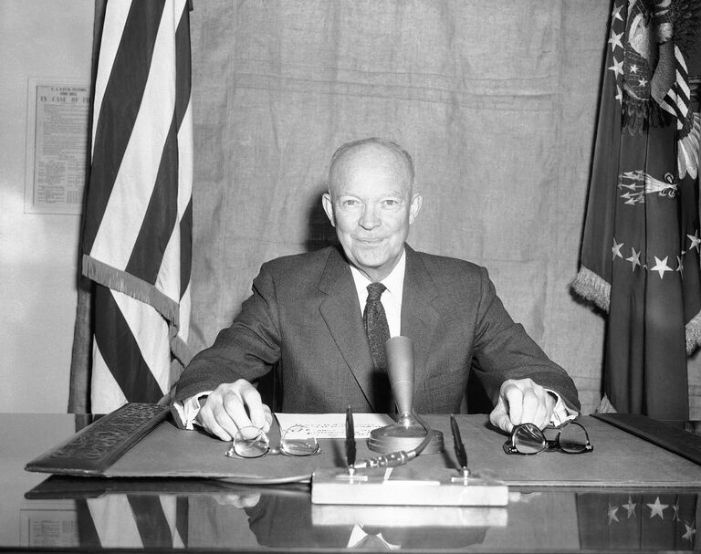34-ый президент Соединенных Штатов Америки Дуайт Дэвид Эйзенхауэр