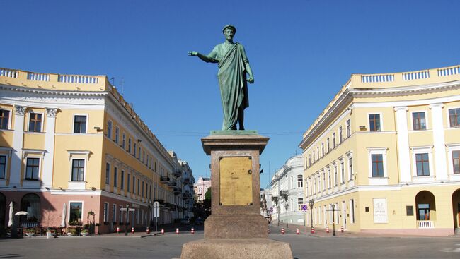 Памятник Дюку де Ришелье в Одессе