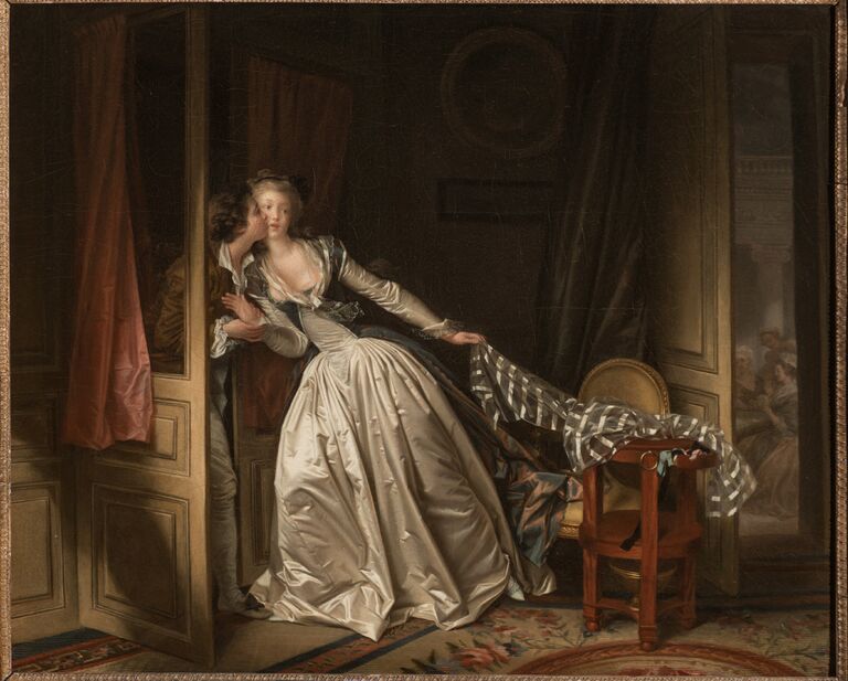 Поцелуй украдкой. Жан Оноре Фрагонар