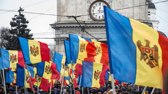 Протестные акции оппозиции в Кишиневе