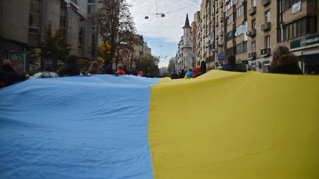 Акции в украинских городах в День защитника Украины