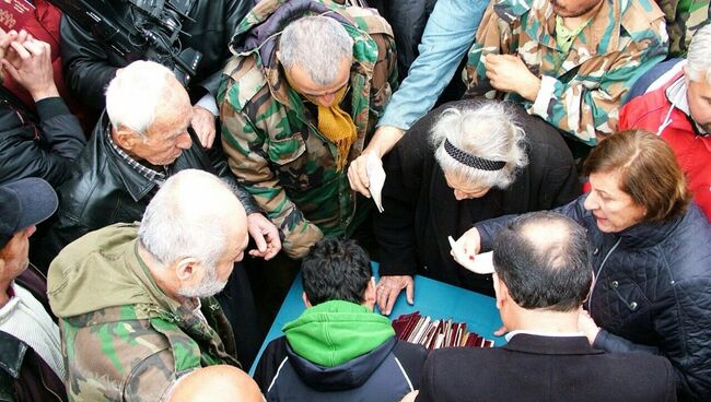 Российская гуманитарная помощь доставлена в город Кесаб в сирийской Латакии Российская гуманитарная помощь доставлена в город Кесаб в сирийской Латакии