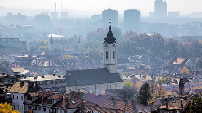 Вид на Белград, Сербия