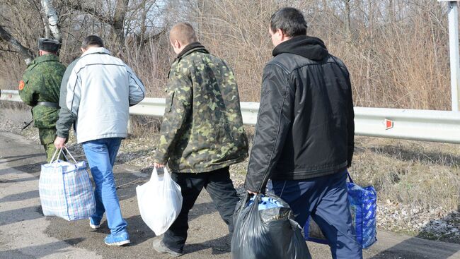 Обмен пленными между ЛНР и Украиной