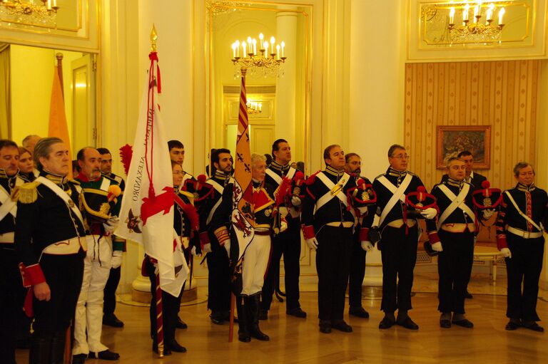 Память пехотного полка имени Александра I почтили в испанской Асторге