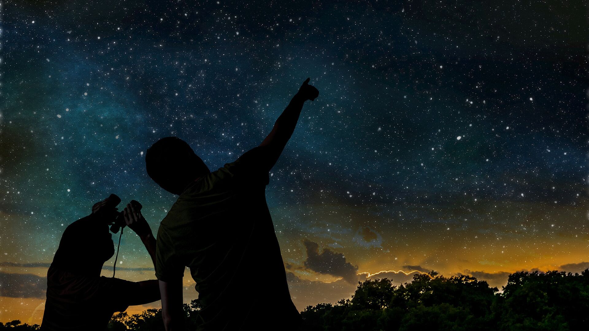 Звездное небо - РИА Новости, 1920, 18.08.2025