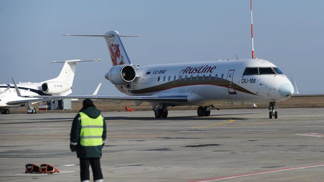 Первый рейс авиакомпании РусЛайн по маршруту Казань - Ростов-на-Дону