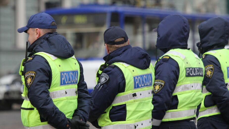 Полиция Латвии  - РИА Новости, 1920, 05.07.2022