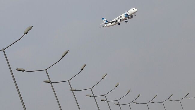 Самолет авиакомпании EgyptAir