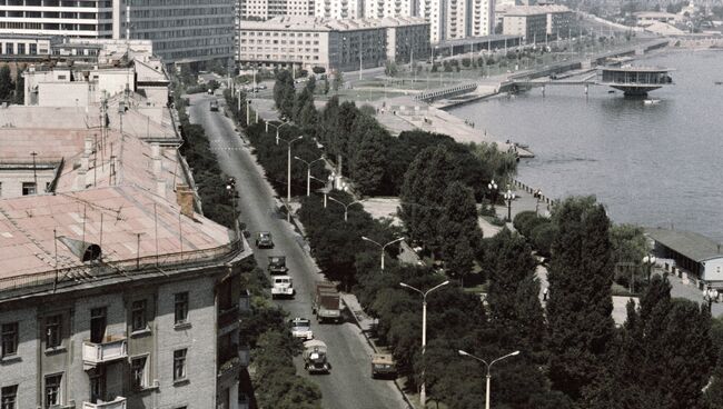 Набережная Днепра. Днепропетровск, Украина