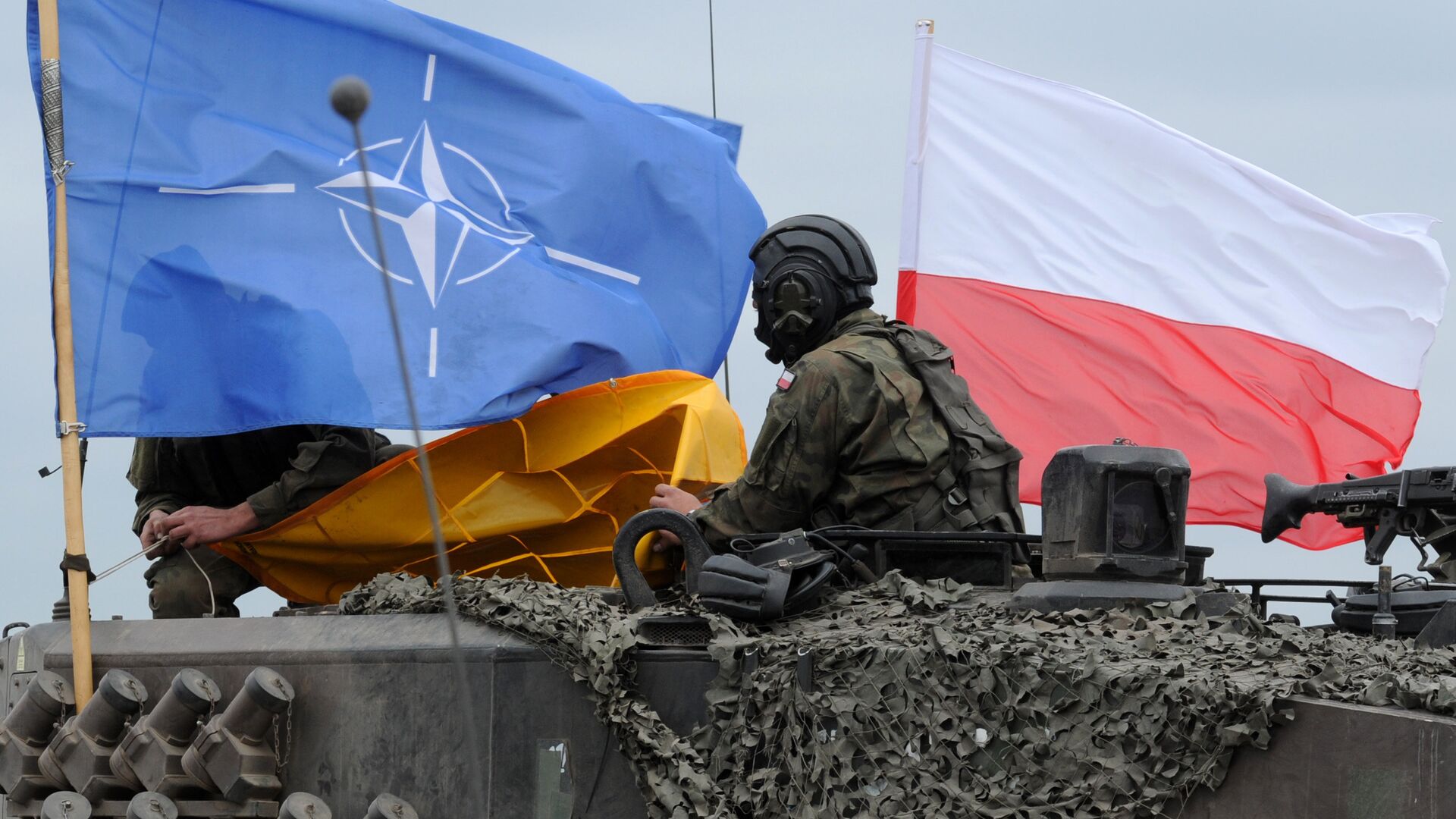 Польские военные во время совместных учений войск НАТО в Польше - РИА Новости, 1920, 02.04.2023