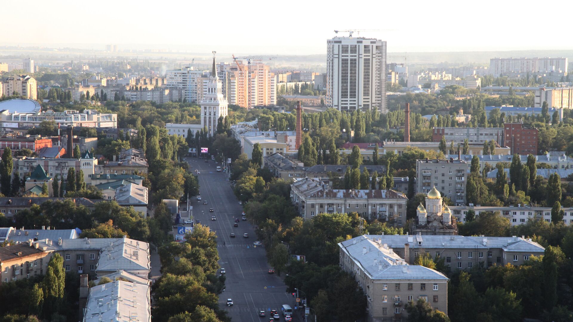 Вид на Кольцовскую улицу в Воронеже - РИА Новости, 1920, 24.06.2023