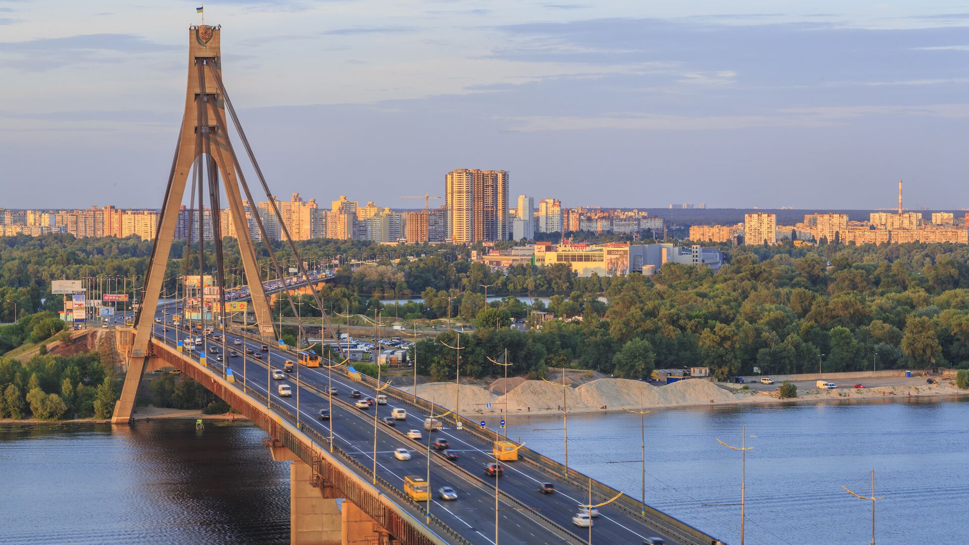 Вид на Московский проспект и мост в Киеве - РИА Новости, 1920, 28.10.2019