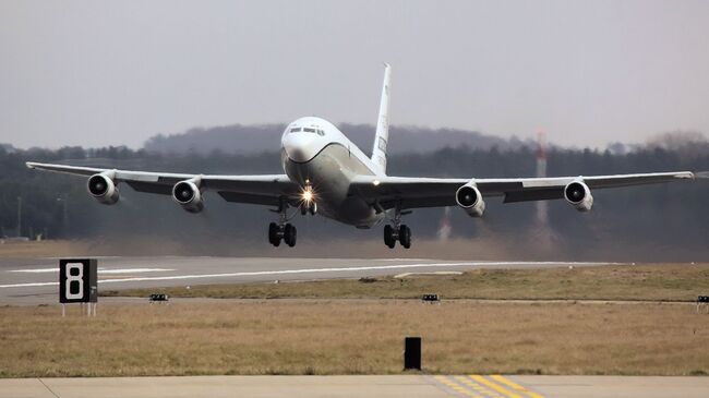 Самолет наблюдения США Boeing OC-135B Open Skies