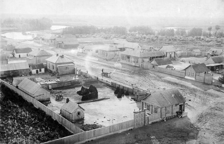 Поселение этнических немцев на Волге