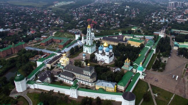 Троице-Сергиева лавра в городе Сергиевом Посаде Московской области