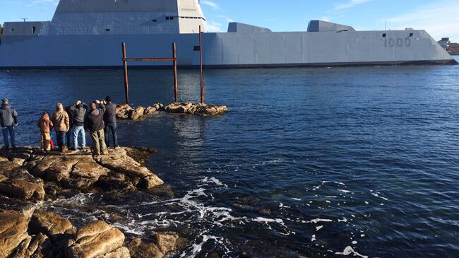 Эсминец ВМС США USS Zumwalt