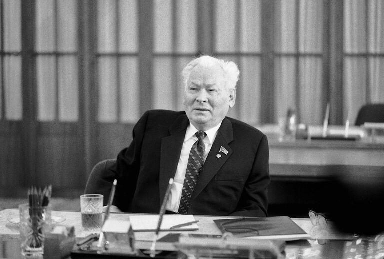 Генеральный секретарь ЦК КПСС Константин Устинович Черненко