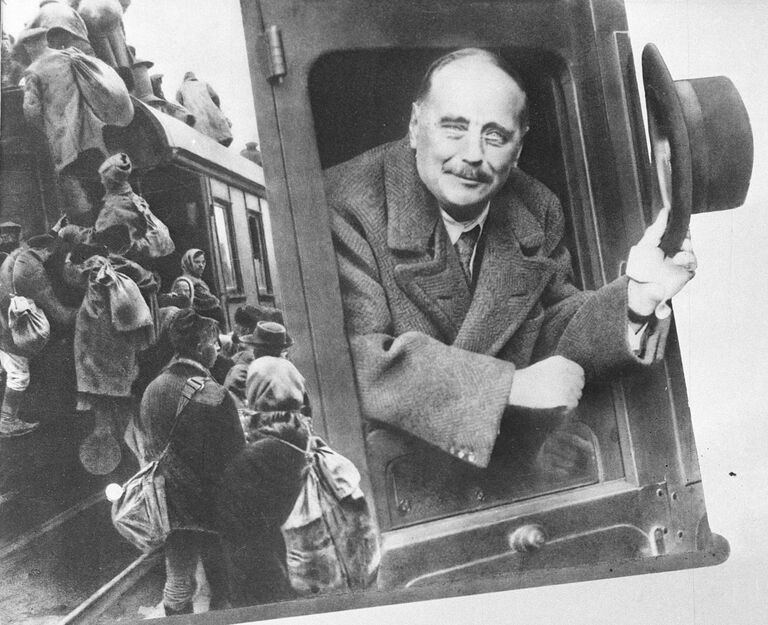 Английский писатель Герберт Уэллс