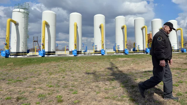 Газокомпрессорная станция в Боярке на Украине
