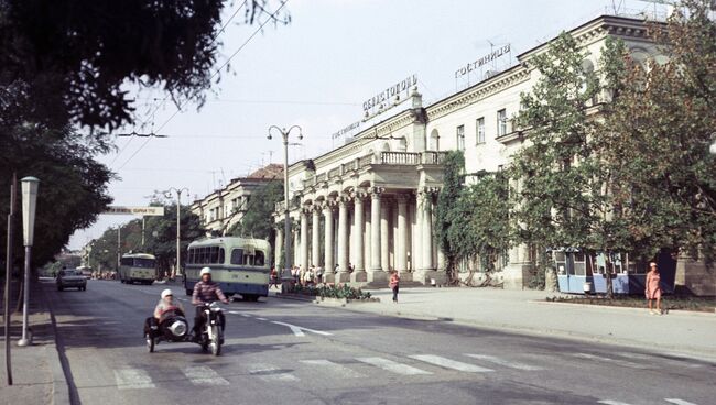 Проспект Нахимова в Севастополе