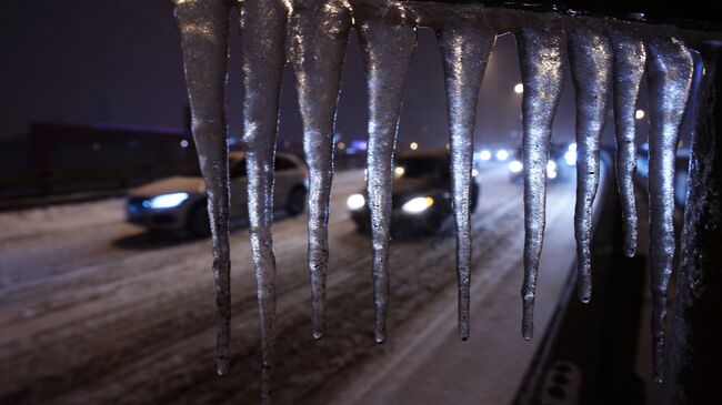 Снегопад в Москве