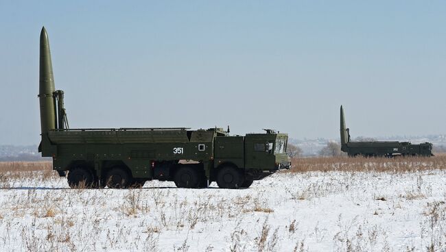 Оперативно-тактические ракетные комплексы Искандер-М