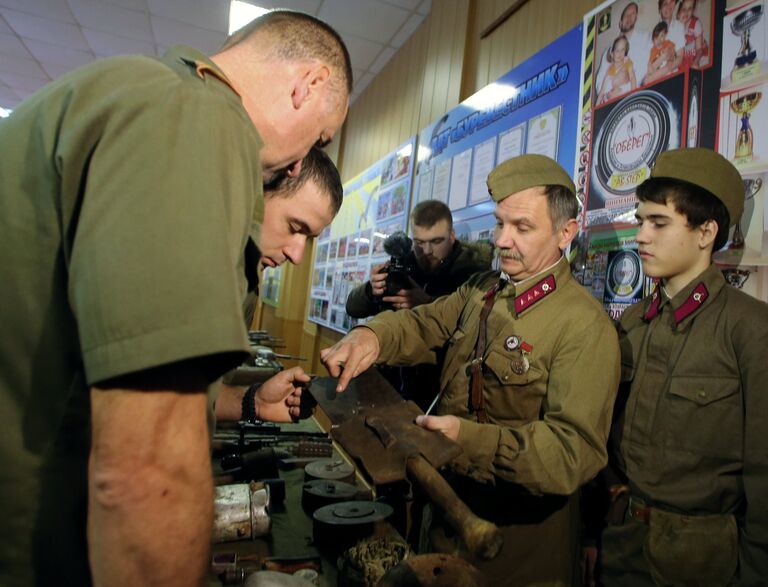 Посещение председателем польского Военно-патриотического общества Курск Ежи Тыцем Московской области