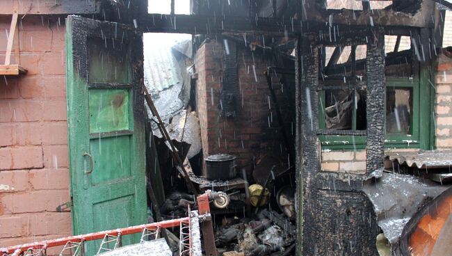 Последствия обстрела села Зайцево в Донецкой области Последствия обстрела села Зайцево в Донецкой области