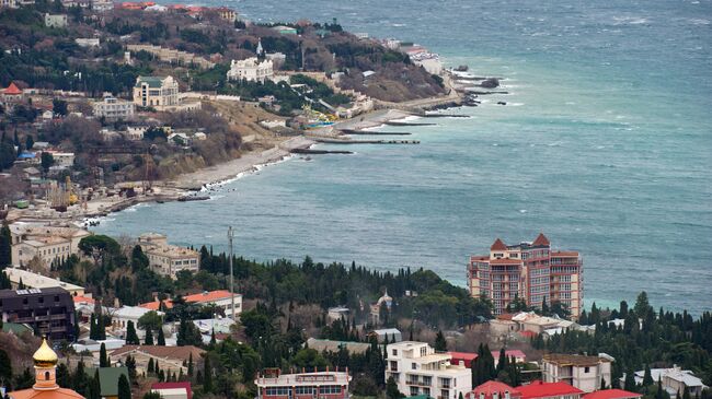 Побережье Симеиза и Алупки, архивное фото