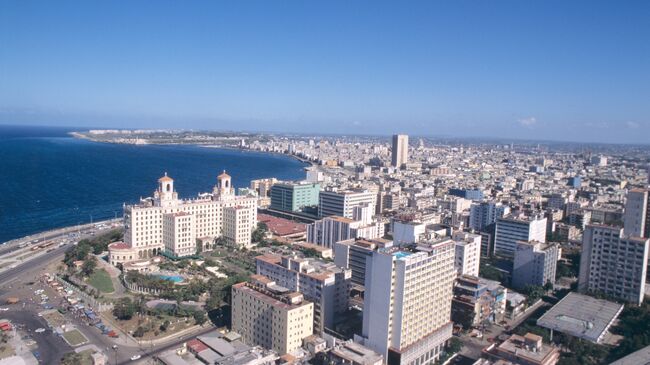 Вид города Гаваны