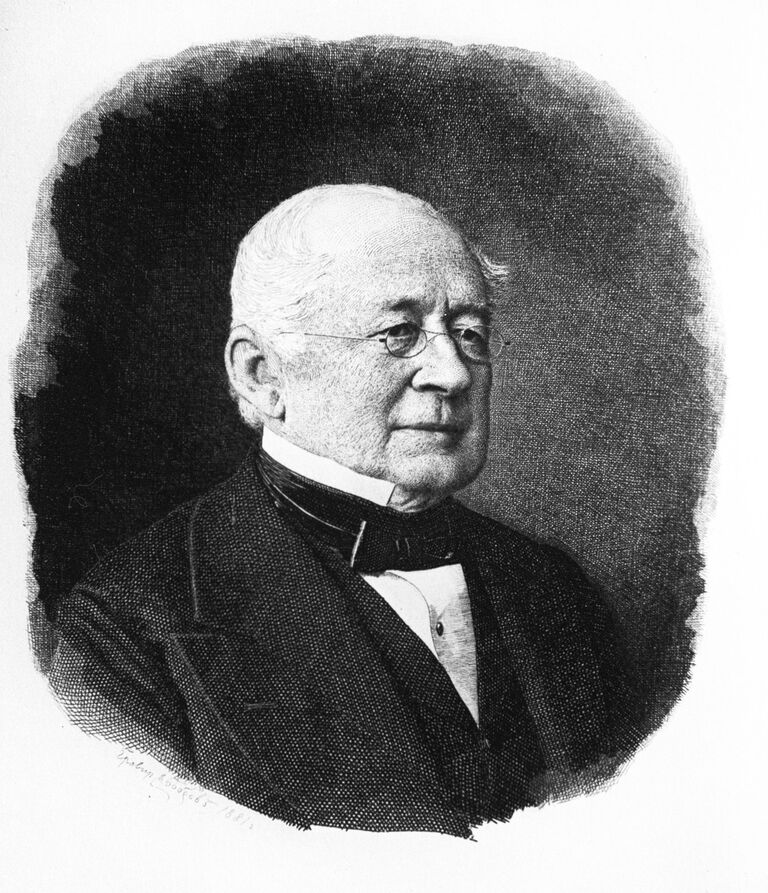 Репродукция портрета русского дипломата, министра иностранных дел Александра Михайловича Горчакова