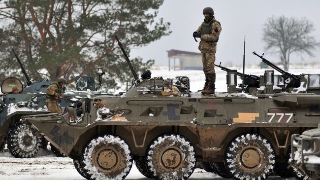 Военнослужащие вооруженных сил Украины