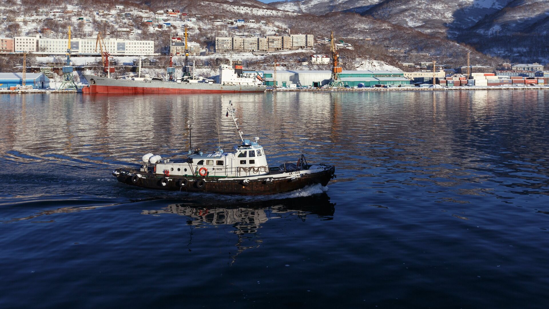 Петропавловск-Камчатский морской торговый порт - РИА Новости, 1920, 07.02.2022