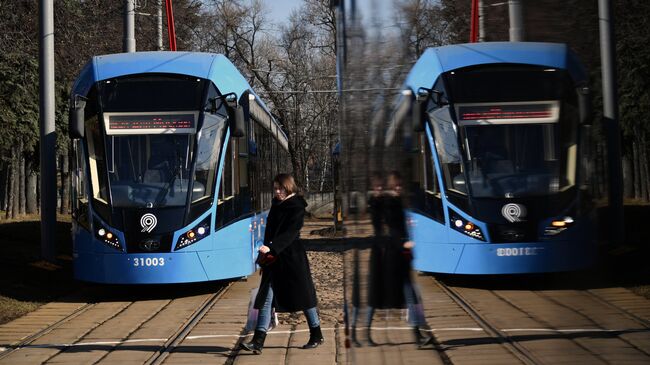 Трамваи в Москве