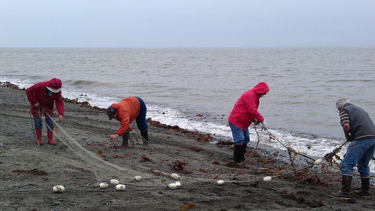Традиционный промысел в Нинильчике Традиционный промысел в Нинильчике