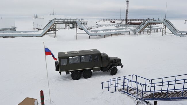 Погранзастава Нагурское на острове Земля Александры архипелага Земля Франца-Иосифа