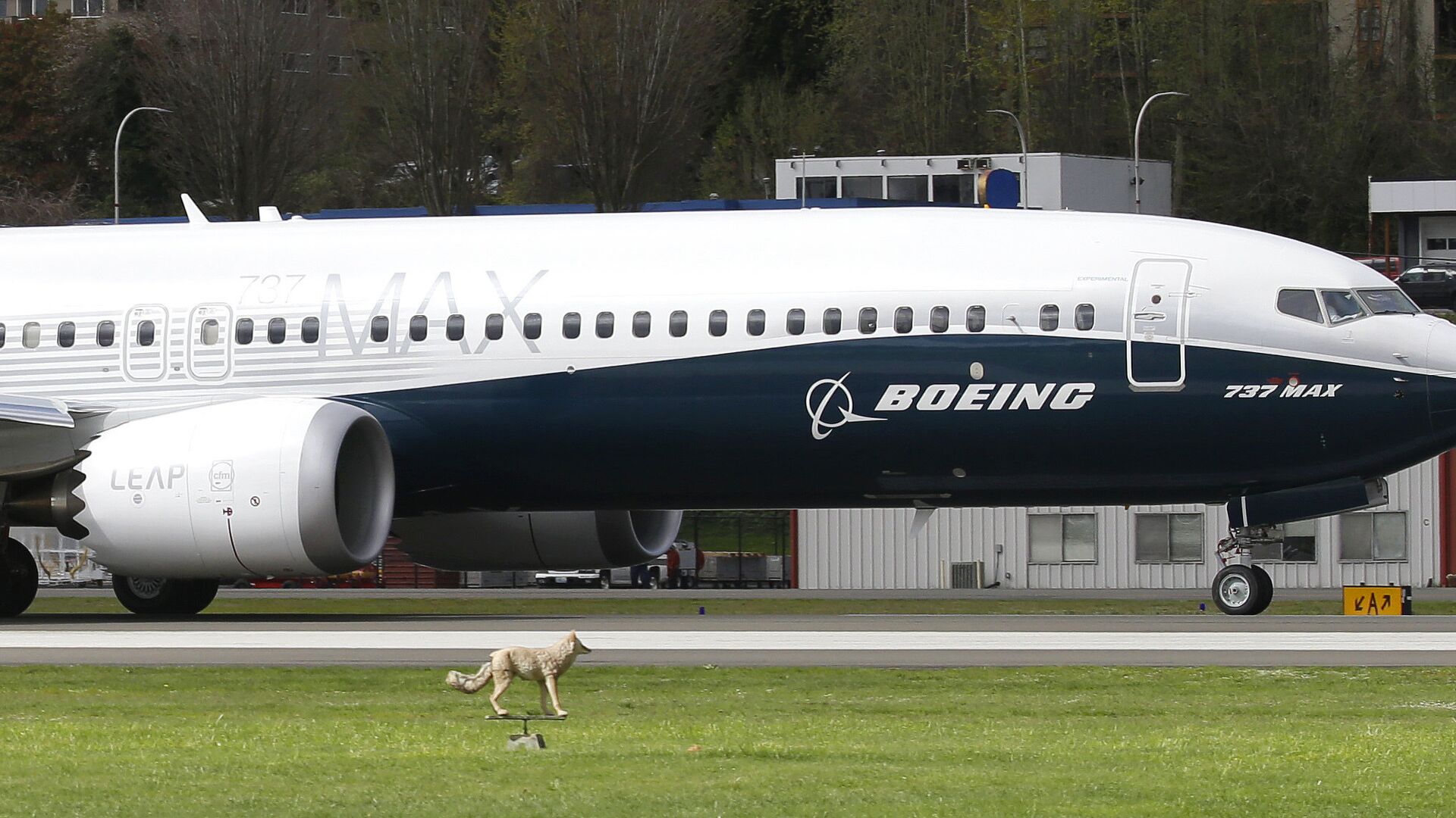 Самолет Boeing 737 MAX 9 перед первым полетом. 13 апреля 2017 - РИА Новости, 1920, 19.02.2020