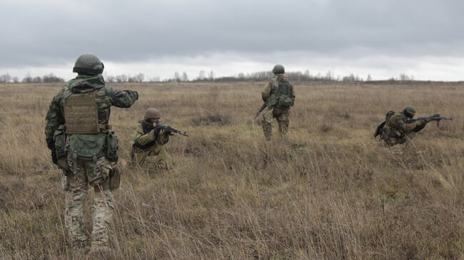 Иностранные военные инструкторы обучают военнослужащих ВСУ. Архивное фото