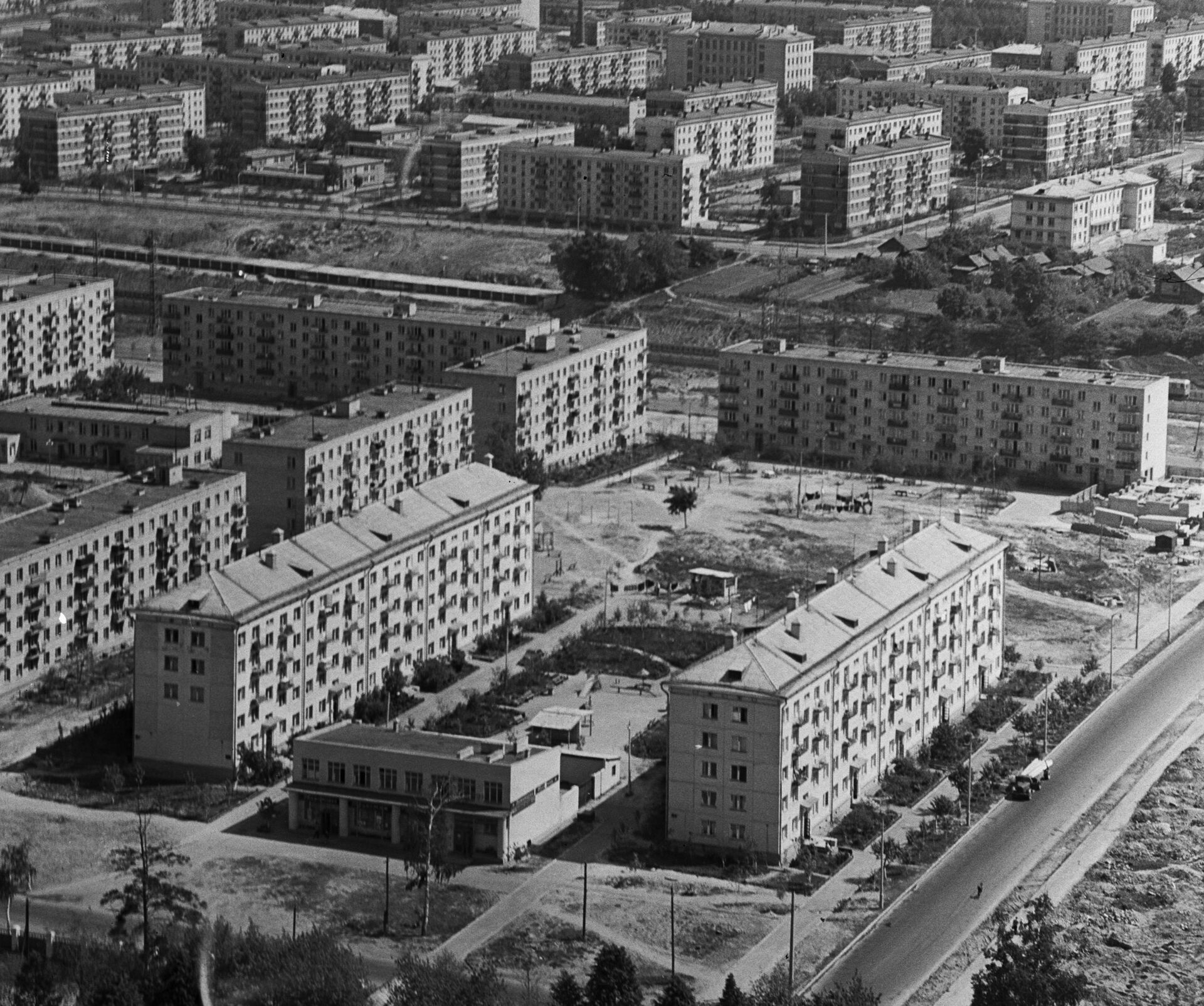 Район жилой застройки на западе Москвы Фили-Мазилово (ныне Западный административный округ Москвы, район Фили-Давыдково) - РИА Новости, 1920, 14.10.2020