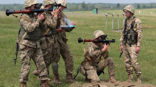 Военнослужащие вооруженных сил Украины