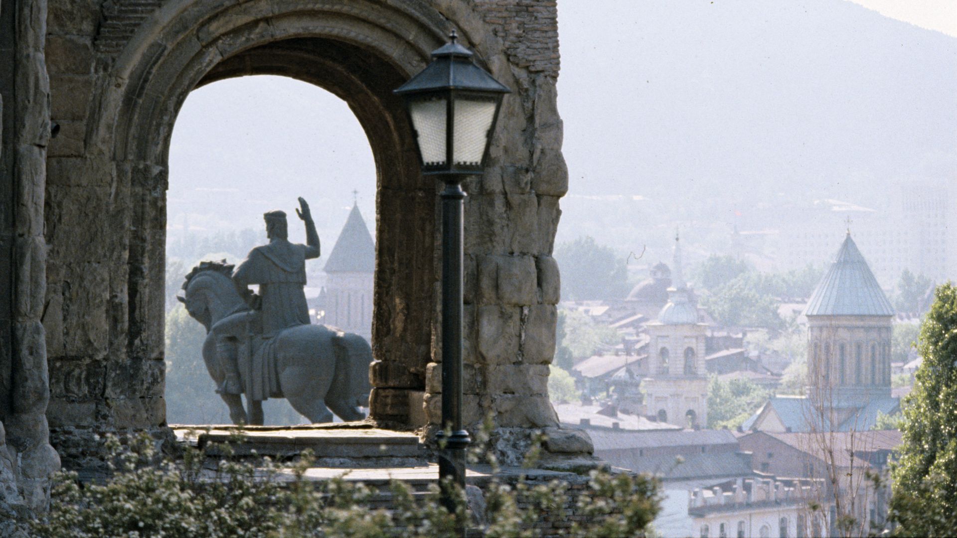 Фрагмент храма Метехи - РИА Новости, 1920, 24.08.2026