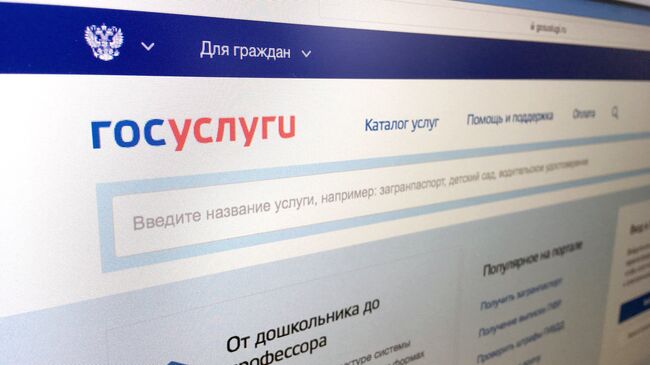 Официальный интернет-портал государственных услуг