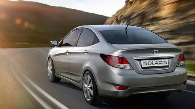 Автомобиль Hyundai Solaris