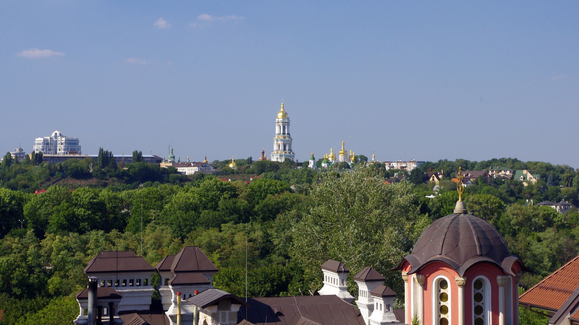 Вид на Киево-Печерскую Лавру. Киев, Украина  - РИА Новости, 1920, 13.04.2021