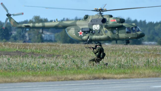 Подготовка к совместным учениям вооруженных сил России и Белоруссии Запад-2017