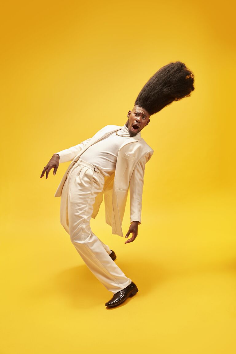 Бенни Гарлем - обладатель самой высокой прически. Из нового издания Книги рекордов Гиннесса