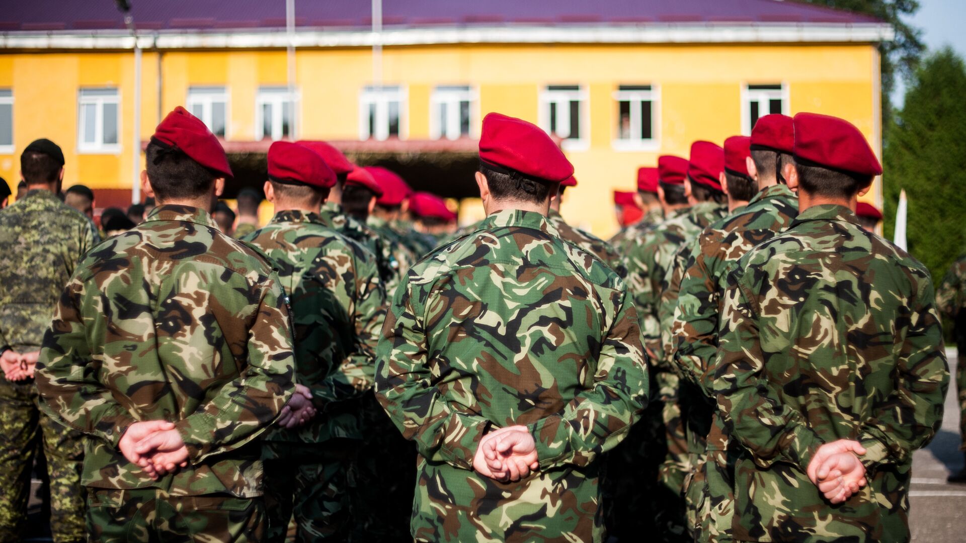 Молдавские военные принимают участия в учениях НАТО. Архивное фото - РИА Новости, 1920, 13.03.2024