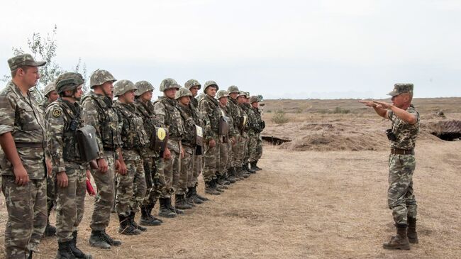 Учения артиллерийских подразделений ВС ПМР совместно с мотострелковым подразделением ОГРВ. 19 сентября 2017