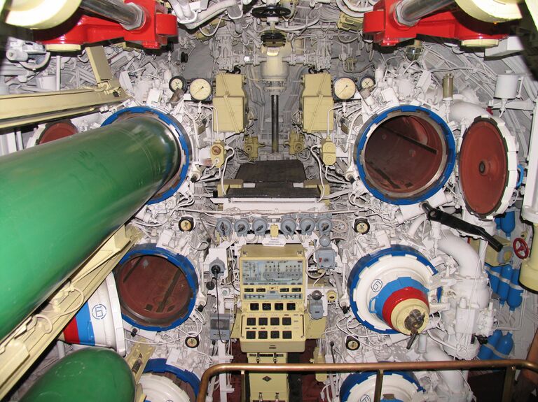 Станция управления торпедной стрельбой на подводной лодке Б-396 